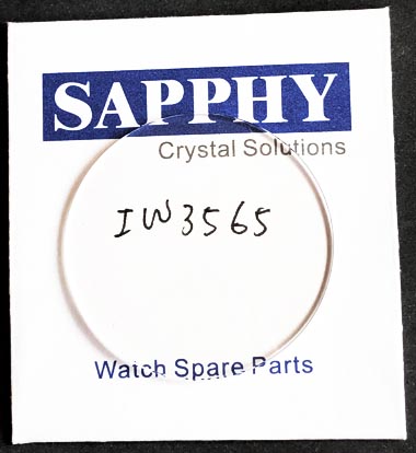 IWC IW3565 cristal de reparación