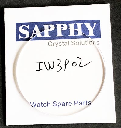 IWC iw3902 cristal de reparación