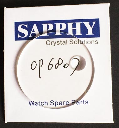 Panerai Luminour GMT OP6807 cristal de reparación