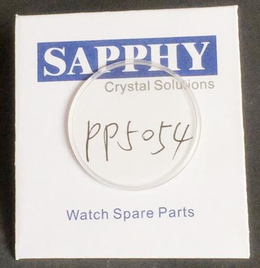Patek Philippe 5054 cristal de reparación