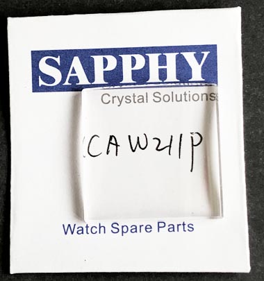 Cristales de reparación TAG Heuer CAW211P