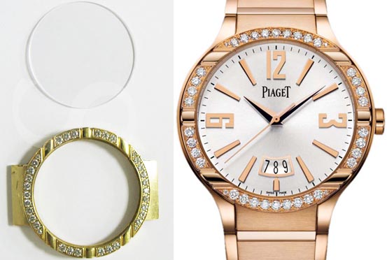 Piaget Reparations kristall