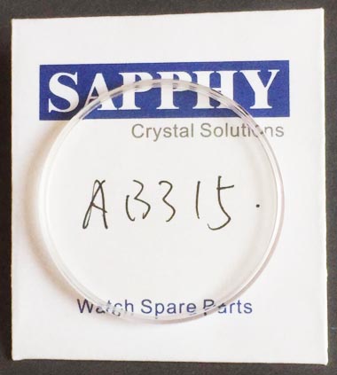 Breitling A13315 cristal de reparação