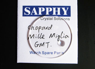 Chopard mille miglia GMT Saphir Kristall