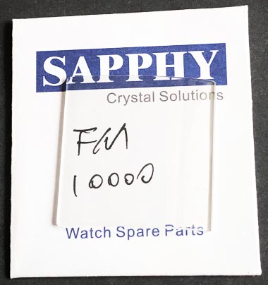 Franck Muller 10000 korjaus kristalli