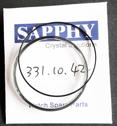 Omega 331.10.42 reparatie kristal