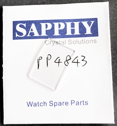 Patek Philippe 4843 Reparere krystall
