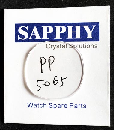 Patek Philippe 5065 cristal de reparação