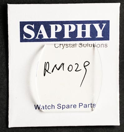 Richard Mille RM029 Opravit krystal