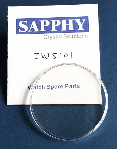 IWC 5101 reparatie kristal