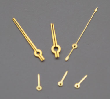 gold rolex daytona hand set 116518