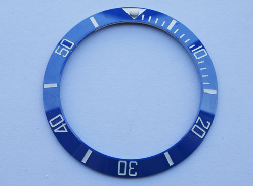 Ceramic bezel insert for Submariner 16610