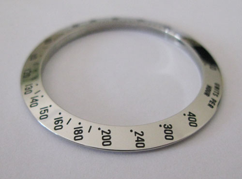 WATCH BEZELS - Bezel for Rolex 16520 bezel 400 Daytona stainless steel white dial -400 bezel