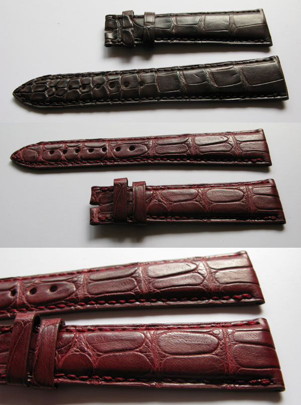 Alligator bands for Franck Muller 22mm/23mm/30mm/33mm