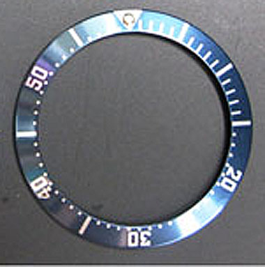 OMEGA SEAMASTER bezel insert for 300M 2541.80 USD8/pc white font blue