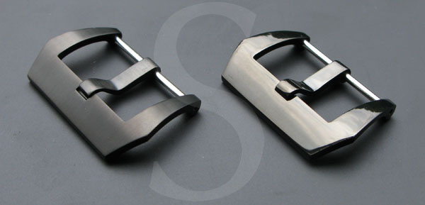 22mm/24mm/26mm PVD polished / brushed Pre-V buckles for Panerai
