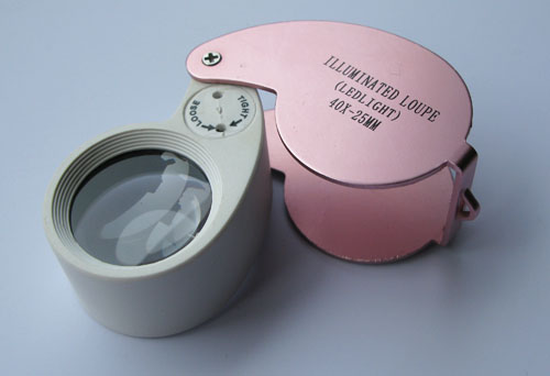 SAPPHY Jewelry illuminated loupe LOGO