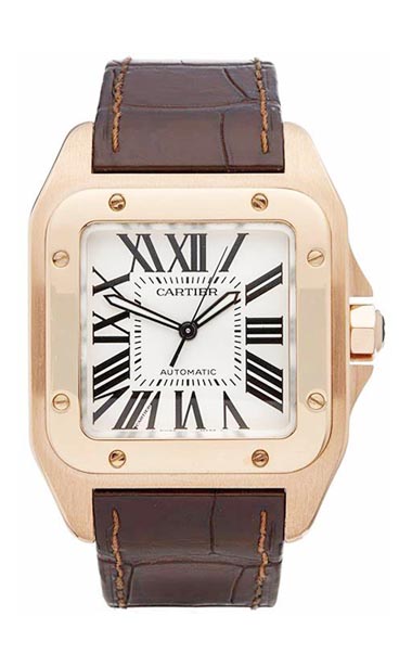 Cartier New Santos ремонт кристал