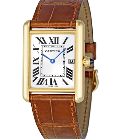 Cartier Tank Style إصلاح الكريستال