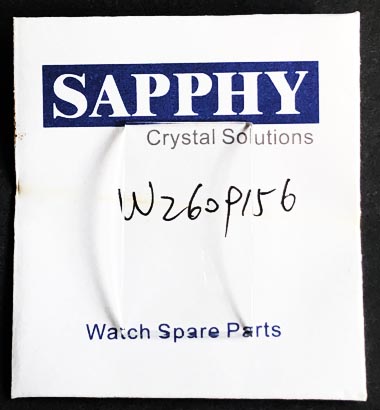 Cartier W2609156 repair crystal