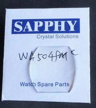 Cartier WA5049MC reparere krystall