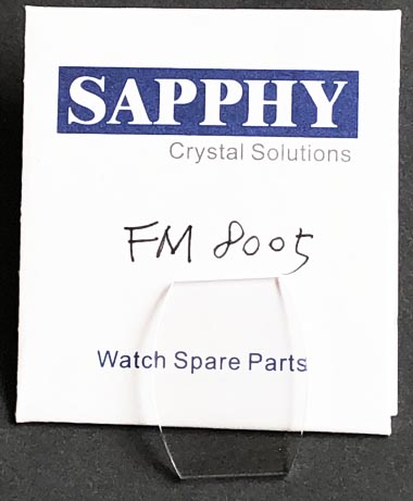Franck Muller 8005 repair crystals