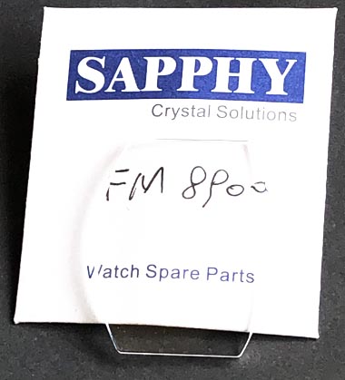Franck Muller 8900 Naprawa kryształów