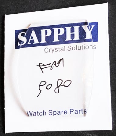 Franck Muller 9080 repair crystal
