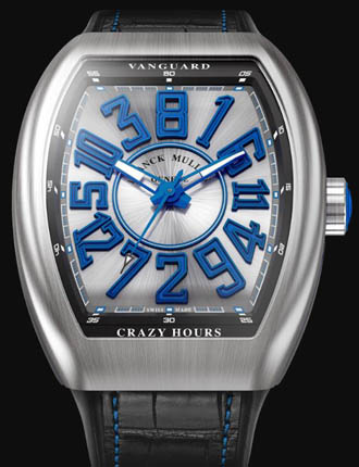 Franck Muller VANGUARD CRAZY HOURS תיקון שעונים AAA V 45 CH BR