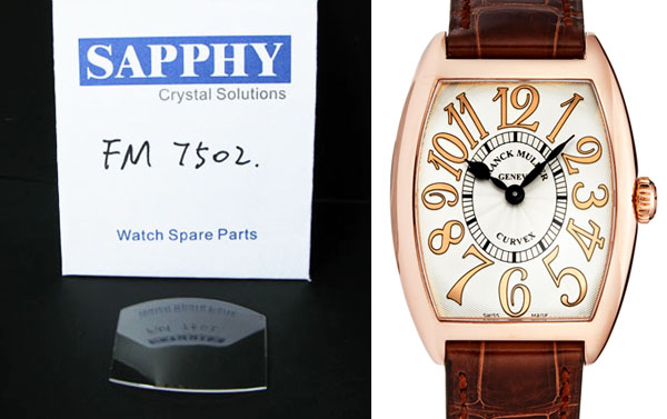 Franck muller 7502 Szafirowy Kryształ