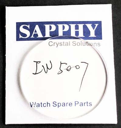 IWC IW5007 repair crystal