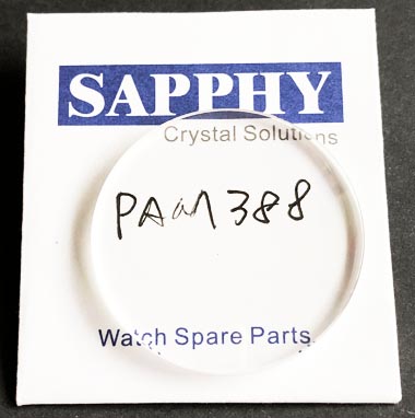 Panerai PAM388 repair crystal