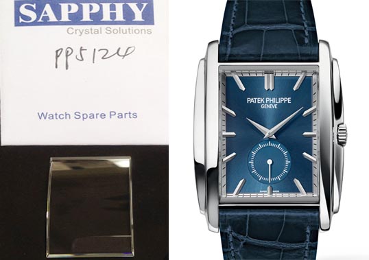 Patek Philippe 5124 ремонт кристал