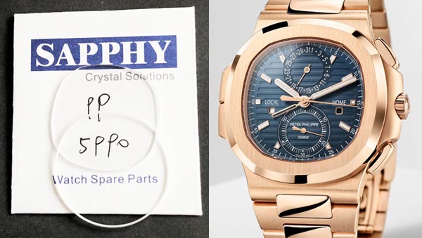 Patek Philippe 5990 ремонт кристал