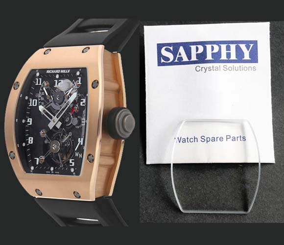Richard Mille RM002 cristal de réparation