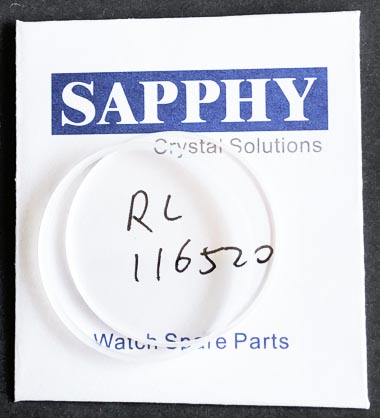 Rolex 116520 napraw kryształ