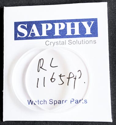 Rolex 116599 napraw kryształ