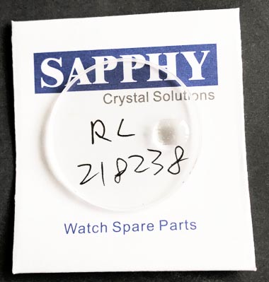 Rolex 218238 Repair crystal
