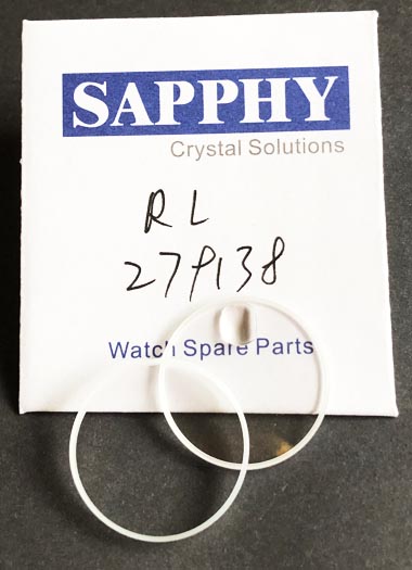Rolex 279138 repair crystal