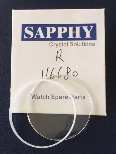 Rolex Yacht-Master II 116680 Reparatur glas