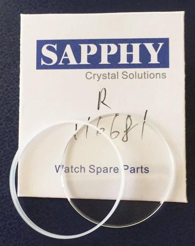 Rolex Yacht-Master II 116681 Reparatur glas