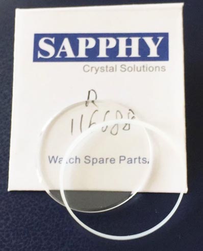 Rolex Yacht-Master II 116688 Reparatur glas