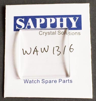 TAG Heuer Monaco WAW1316 cristal de reparação
