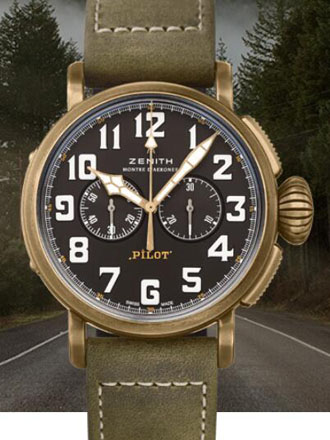 Zenith PILOT Type 20 Chronograph Adventure repair AAA 29.2430.4069/21.C800