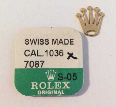 Rolex Cal. 1036-7087, Calender yoke spring. NOS.