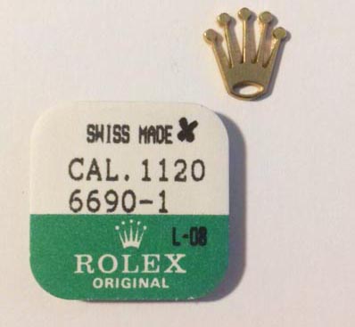 Rolex Cal. 1120-6690-1, Mainspring, strength weak. NOS.