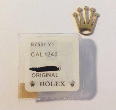 Rolex Cal. 1240-7551, Sliding pinion. NOS.