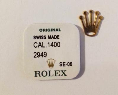 Rolex Cal. 1400-2949, Sliding pinion.
