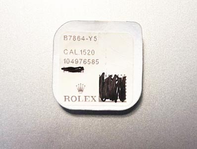 Rolex Cal. 1520-7864, Balance staff. NOS