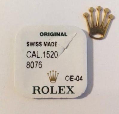 Rolex Cal. 1520-8076, Bush for center wheel-lower. NOS.